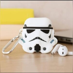 NWT Disney Star Wars Stormtrooper Airpods Case Compatible with Generation 1 & 2